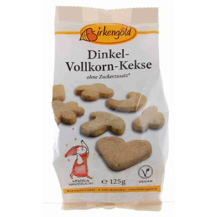 Ciasteczka Pełnoziarniste Orkiszowe z Ksylitolem 125 g - Santini PRZECENA - KRÓTKA DATA MINIMALNEJ TRWAŁOŚCI