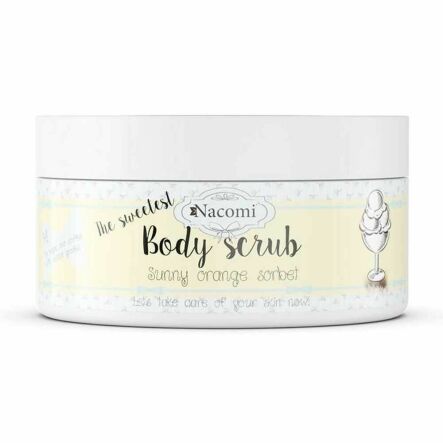 Peeling do Ciała Pomarańczowy Sorbet 125 g - Nacomi