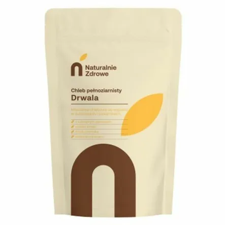 Mieszanka Chlebowa CHLEB DRWALA PEŁNOZIARNISTY 500 g - Naturalnie Zdrowe