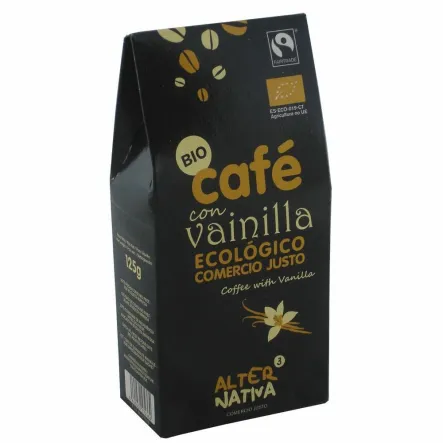 Kawa Mielona z Wanilią Bio 125 g Alternativa