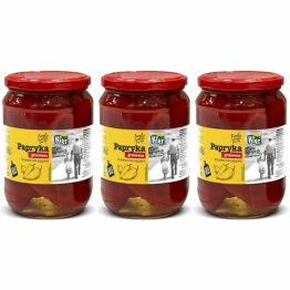 3 x Papryka Grillowana Czerwona 690 g (400 g) - Kier