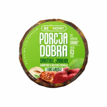 Przekąska Owocowo-Orzechowa Daktyle, Jabłka, Cynamon, Orzechy Laskowe 20 g Porcja Dobra