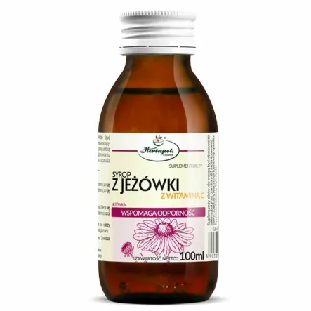 Syrop z Jeżówki z Witaminą C 100 ml - Herbapol Kraków