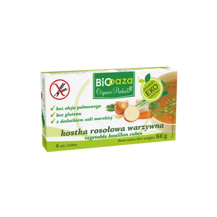 Bulion Warzywny Bio 66 g - BioOaza