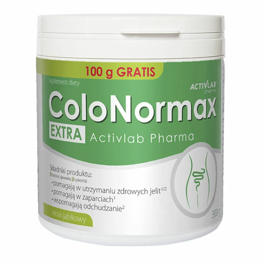 ColoNormax Extra Jabłko Słój 300 g - Activlab Pharma – MarketBio