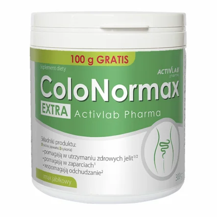 ColoNormax Extra Jabłko Słój 300 g - Activlab Pharma