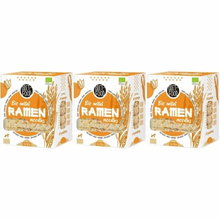 3 x Makaron Jaglany Ramen Bezglutenowy BIO 280 g (4 x 70 g) - Diet-Food