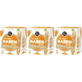 3 x Makaron Jaglany Ramen Bezglutenowy BIO 280 g (4 x 70 g) - Diet-Food