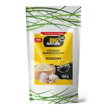 Czosnek Granulowany Suszony 100 g - Big Nature