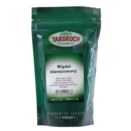 Migdały Blanszowane 250 g Targroch