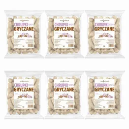 Zestaw 6 x Chrupki Gryczane 75 g Nuta zdrowia