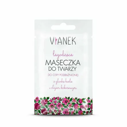 Łagodząca Maseczka do Twarzy 10 g - Vianek - Przecena Krótka Data Minimalnej Trwałości