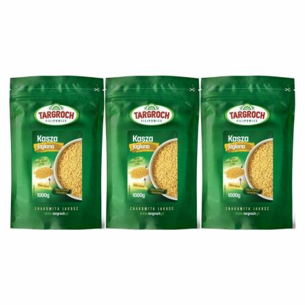 3 x Kasza Jaglana 1 kg Targroch
