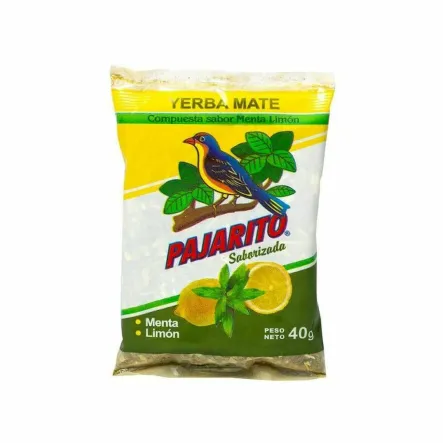 Yerba Mate Pajarito Menta Limon 40 g