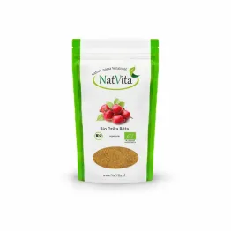 Dzika Róża Skórka Mielona Bio 150 g Natvita - Wyprzedaż