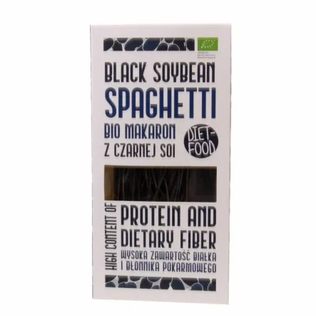 Bio Makaron Spaghetti z Czarnej Soi 200 g - Diet Food