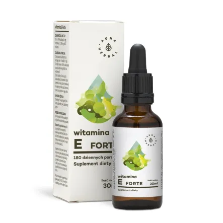 Witamina E Forte 30 ml Aura Herbals - Wyprzedaż
