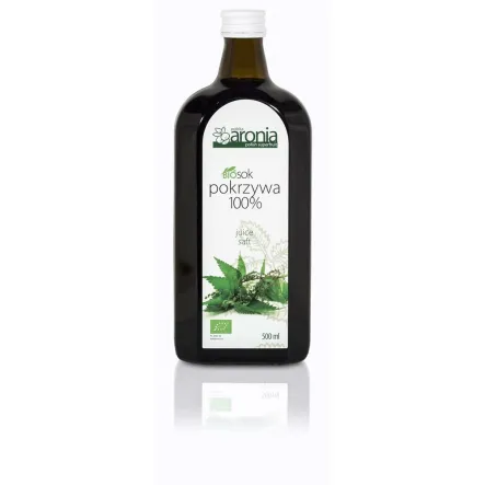 Sok Z Pokrzywy Bio 500 ml - Polska Aronia