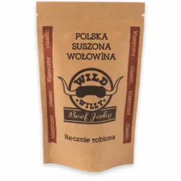 Beef Jerky Suszona Wołowina 30 g - Wild Willy