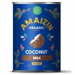 Napój Kokosowy 17% Tłuszczu bez Gumy Guar Bio 400 ml Amaizin - Coconut Milk - Mleko Kokosowe