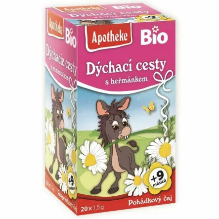 Herbatka Dla Dzieci Na Drogi Oddechowe Bio 30 g (20x 1,5 g) - Apotheke