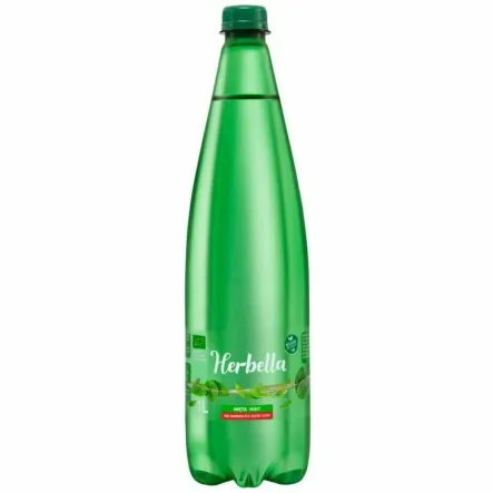 Herbella Woda Lekko Gazowana o Smaku Mięty Bez Dodatku Cukru Bio 1 L - Aqua East (data: 15.05.2025)