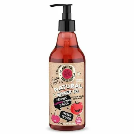 Naturalny Żel pod Prysznic CHERRY SPLASH 500 ml - Planeta Organica