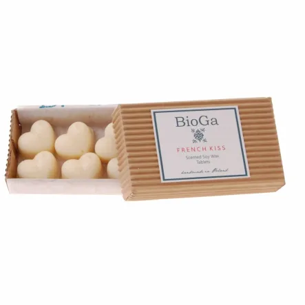 Wosk Zapachowy FRENCH KISS 6 sztuk Kominki, Woski, Świece - BioGa