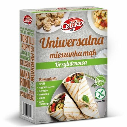Mieszanka Mąk Uniwersalna Bezglutenowa 200 g - Celiko - Przecena Krótka Data Minimalnej Trwałości