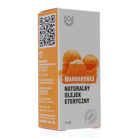 Naturalny Olejek Eteryczny Mandarynka 12 ml - Naturalne Aromaty