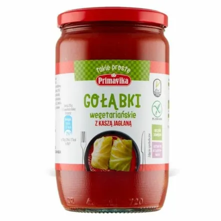 Gołąbki Wegetariańskie z Kaszą Jaglaną 690 g - Primavika