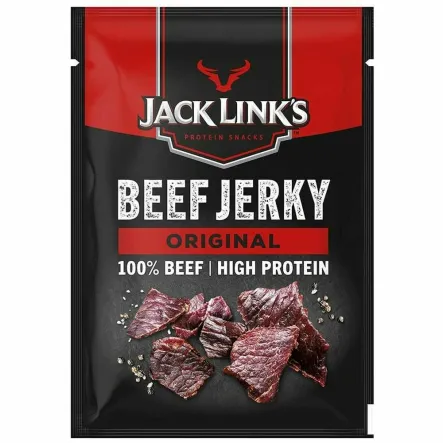 Wołowina w Paskach Marynowana, Suszona i Wędzona Smak Original 25 g - Jack Link's