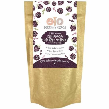 OTO Liofilizowana Malina Czarna w Kawałkach 20 g - Tęczowy Ogród