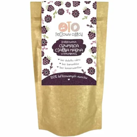 OTO Liofilizowana Malina Czarna w Kawałkach 20 g - Tęczowy Ogród