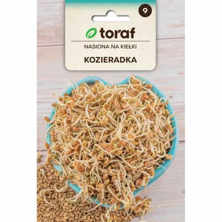 Nasiona na Kiełki Kozieradka 20 g - Toraf