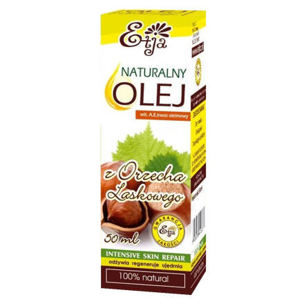 Naturalny Olej z Orzecha Laskowego (Kosmetyczny) 50 ml - ETJA