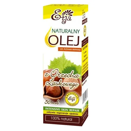 Naturalny Olej z Orzecha Laskowego (Kosmetyczny) 50 ml - ETJA