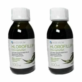 2 x Chlorofillipt Płyn (Ekstrakt Chlorofilu Eukaliptusa) 100 ml - Arterium