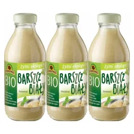 3 x Barszcz Biały Żytni Koncentrat Bio 320 ml - Kowalewski