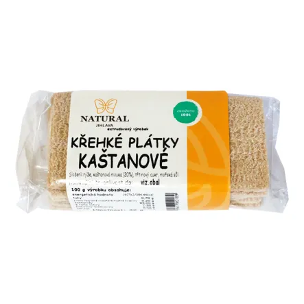 Chlebek Chrupki Kasztanowy 42 g Natural