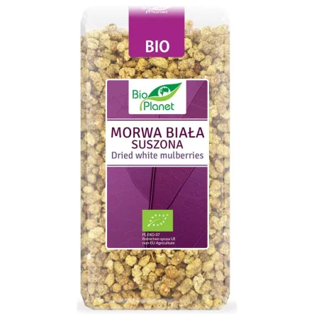Morwa Biała Suszona Bio 250 g - Bio Planet