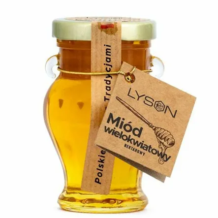 Miód Wielokwiatowy Amfora 0,14 kg - Łysoń