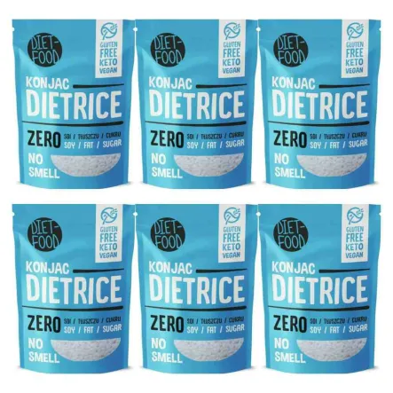 6 x Makaron Konjac Rice 370 g (200 g) - Diet Food