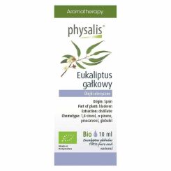 Olejek Eteryczny Eukaliptus Gałkowy Bio 10 ml - Physalis
