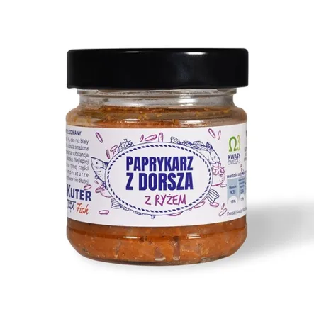 Paprykarz z Dorsza z Ryżem 155 g - Kuterfish