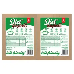 2 x Makaron Konjac Diet Spaghetti 1,6 kg/ 1 kg - Cheat Meal