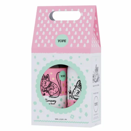 ZESTAW CHOCO BOWL Mydło w Płynie 500 ml + Balsam do Ciała 300 ml - YOPE - Wyprzedaż