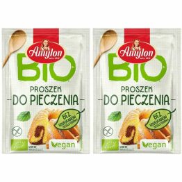 Zestaw 2 x Proszek do Pieczenia Bezglutenowy Bio 12 g - Amylon