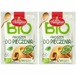 Zestaw 2 x Proszek do Pieczenia Bezglutenowy Bio 12 g - Amylon