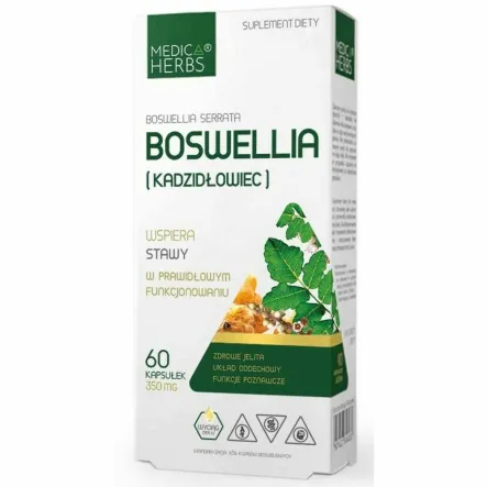 Boswellia (Kadzidłowiec) 60 Kapsułek - Medica Herbs